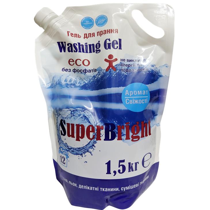 Гель для стирки Super Bright 1.5 кг (90702480)