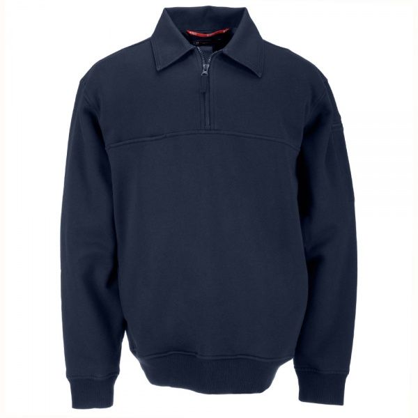 Кофта 5.11 Tactical Job Shirt With Canvas Details Fire Navy L Синій (72321FN)