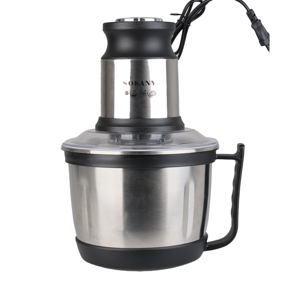 Измельчитель-чоппер Sokany SK-7027 с чашей на 3л сталь (SK7027SS)