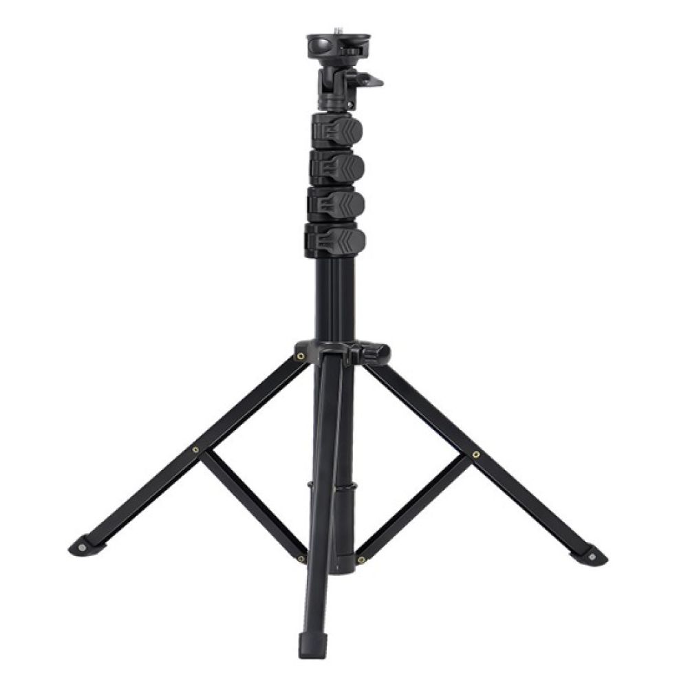 Штатив тренога с поворотной головой и клипсами Wuw 1.6 м Black (28372_1880847)