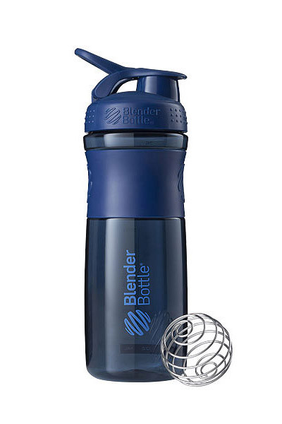 Шейкер спортивний пляшка BlenderBottle SportMixer 28oz/820ml Navy Original