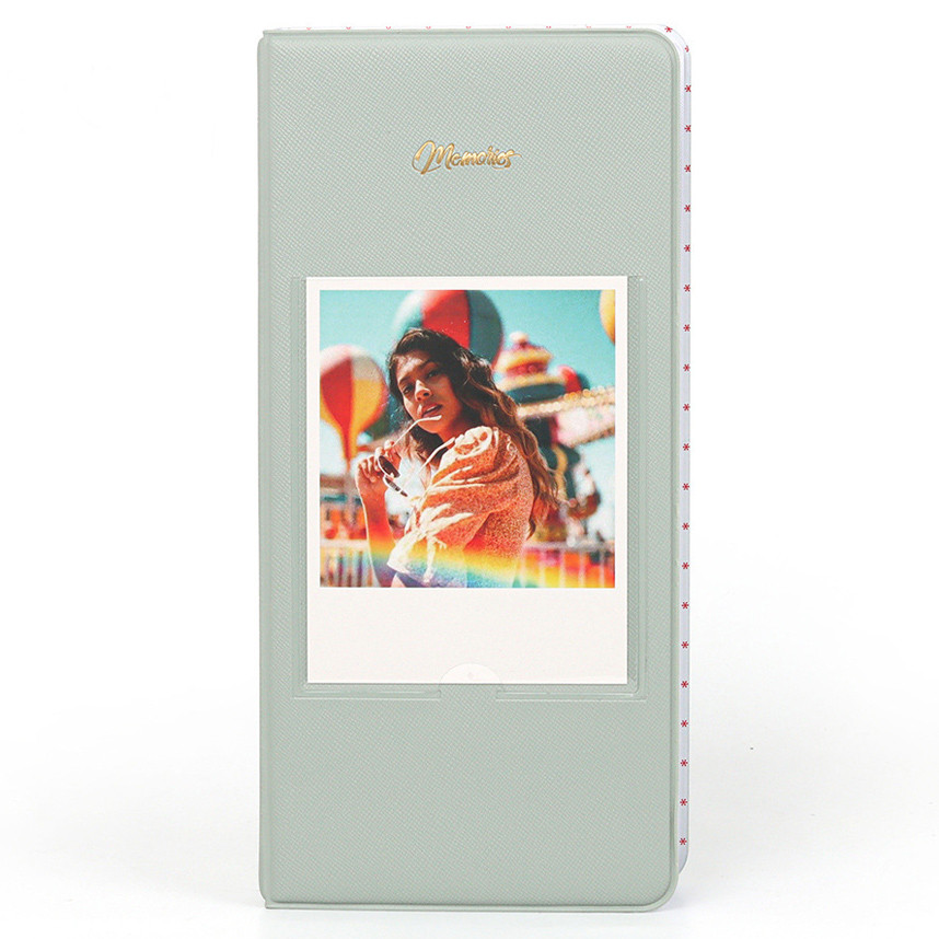 Фотоальбом для Fujifilm Instax Wide 100/200/210/300/400/Link Wide/Polaroid 600 на 64 фото Серый
