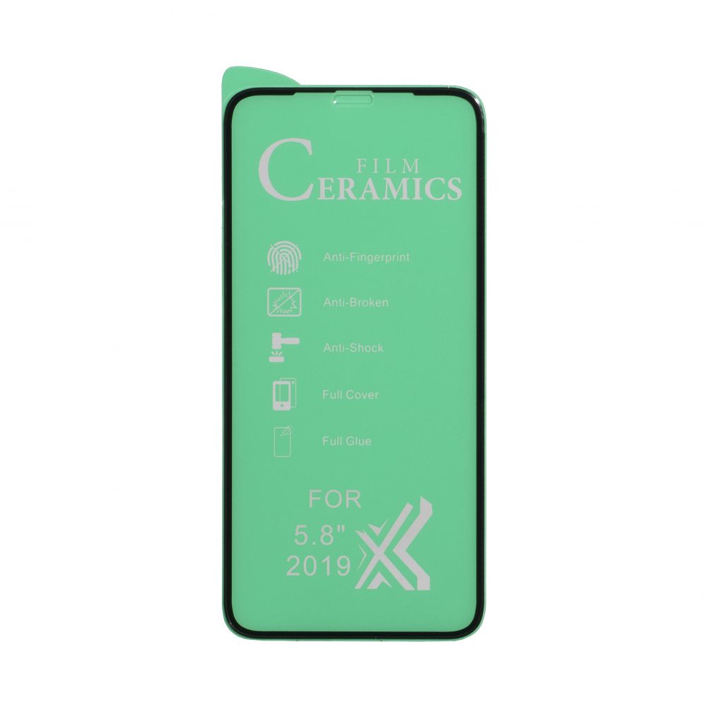 Плівка керамічна Film Ceramic Apple iPhone 11 Pro / iPhone X / iPhone XS Чорний