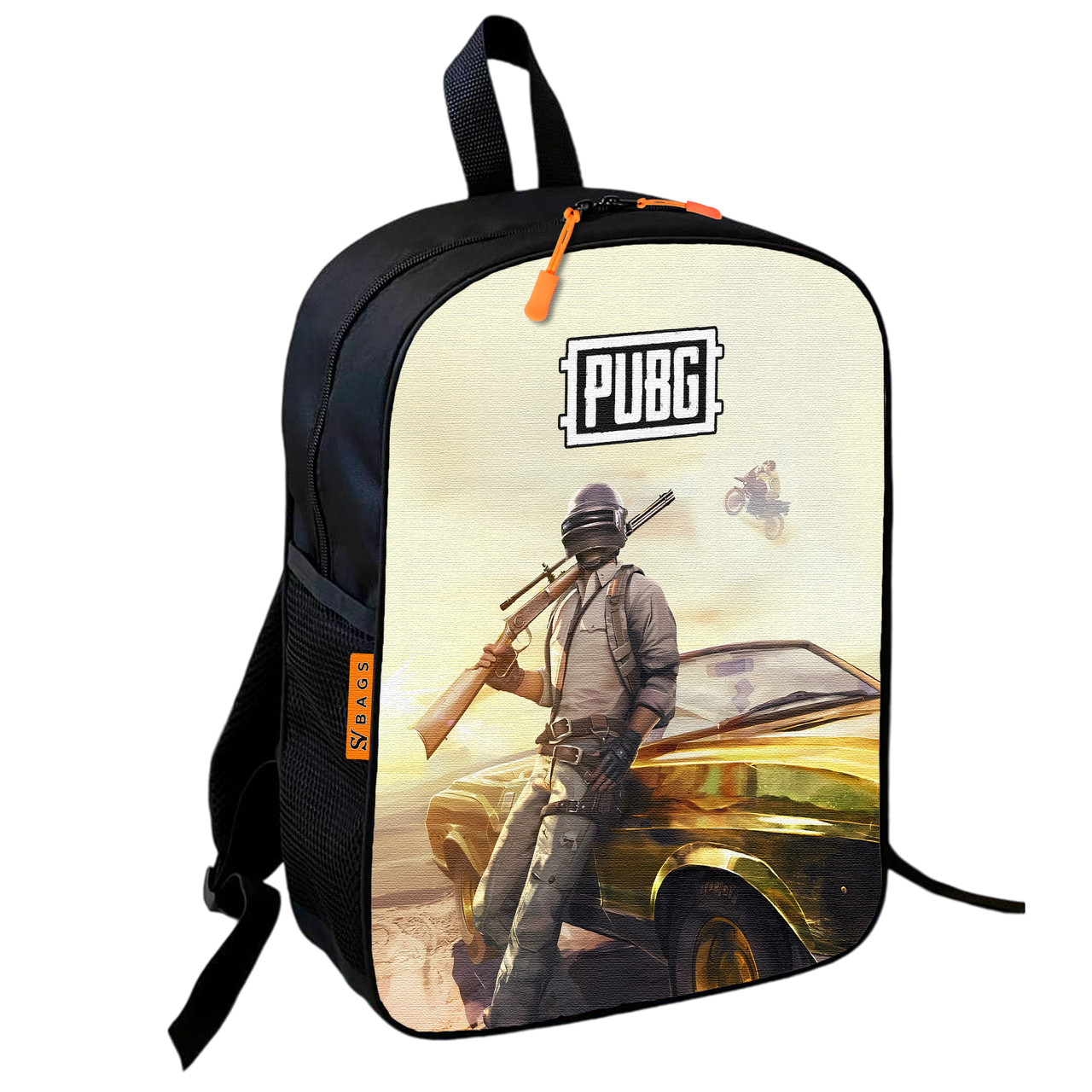 Дитячий шкільний рюкзак PUBG Battlegrounds, поліестер, 36х27х13 см, різнокольоровий