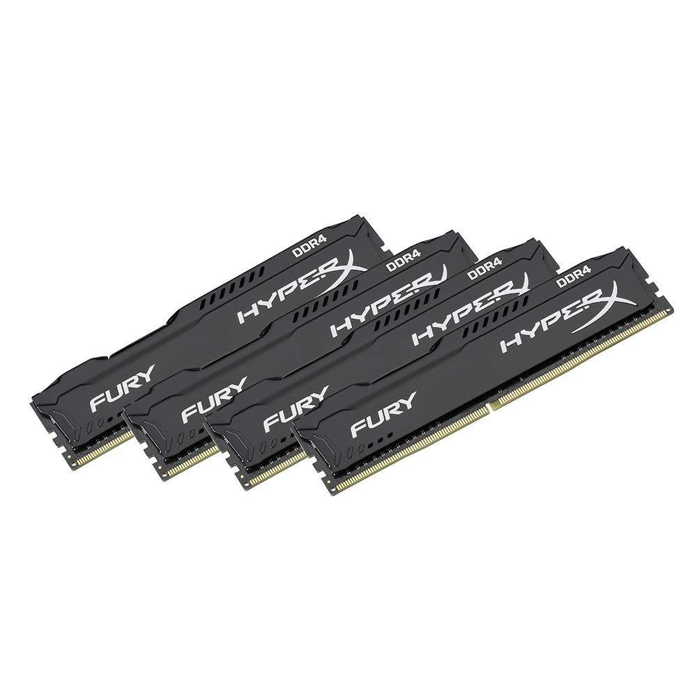 Оперативна пам'ять Kingston HyperX Fury 32GB (4x8GB) DDR4-2133 Black (HX421C14FB2K4/32)