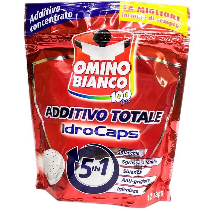 Капсули для видалення плям Omino Bianco Idro Caps 5 в 1 (12 штук) 240 г
