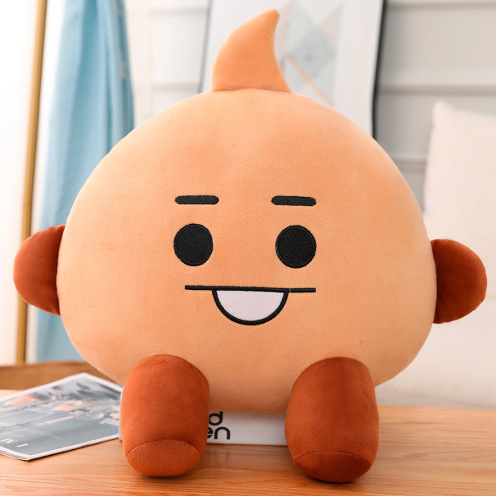 Мягкая игрушка Печенька Шуки Shooky созданный Шугой BT21 BTS 35 см (20160) Bioworld