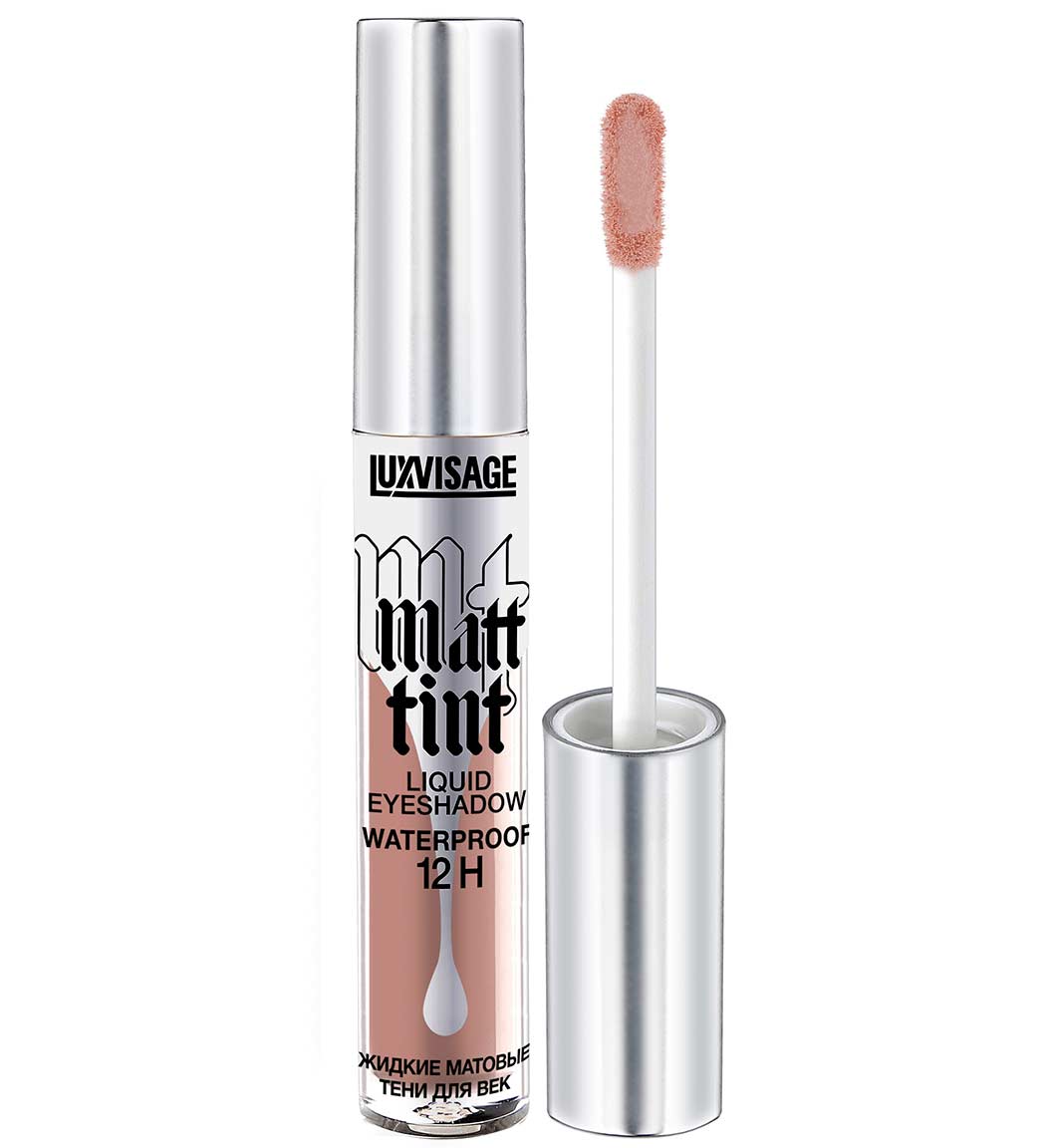 Тени для век жидкие матовые Luxvisage Matt Tint Waterproof 12H тон 107 3г