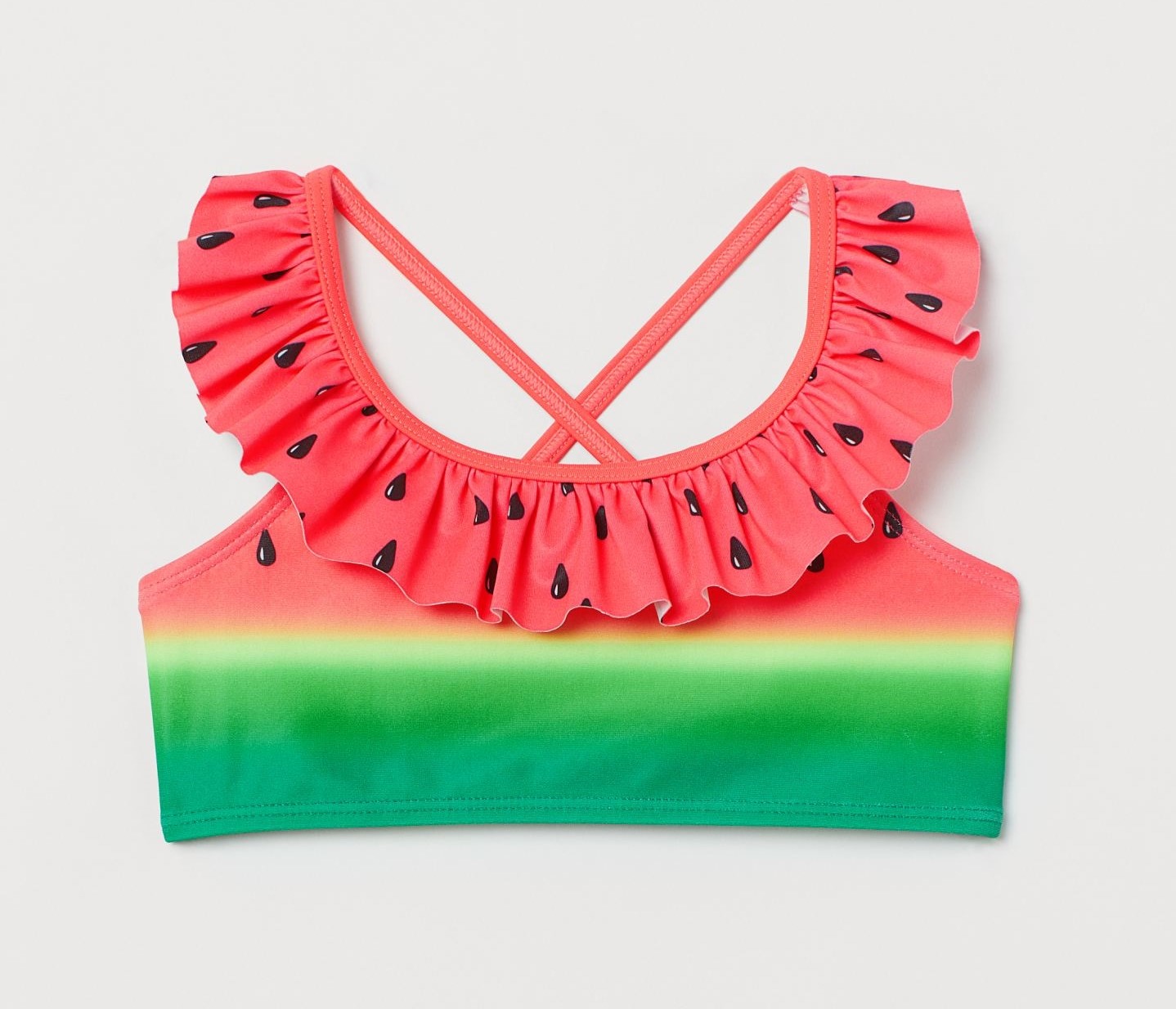 Купальный топ для девочки H&M 8925671 98/104 см Разноцветный (2030000301539)