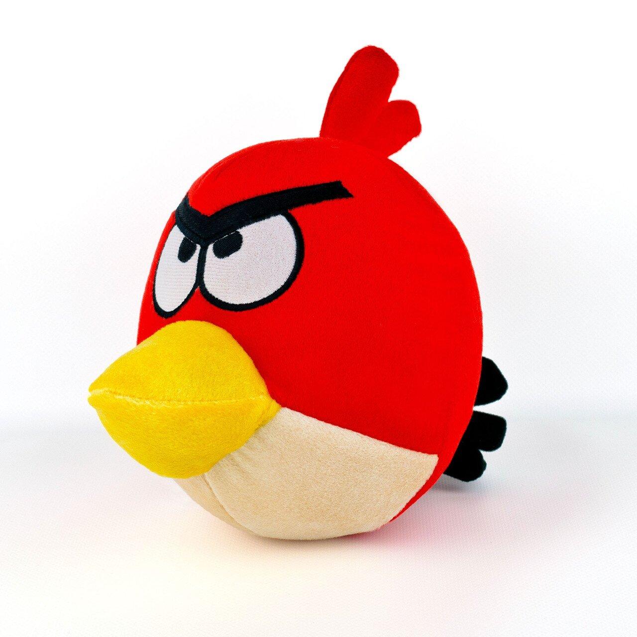 М'яка іграшка Weber Toys Angry Birds Птах Ред середній 20см (WT521)