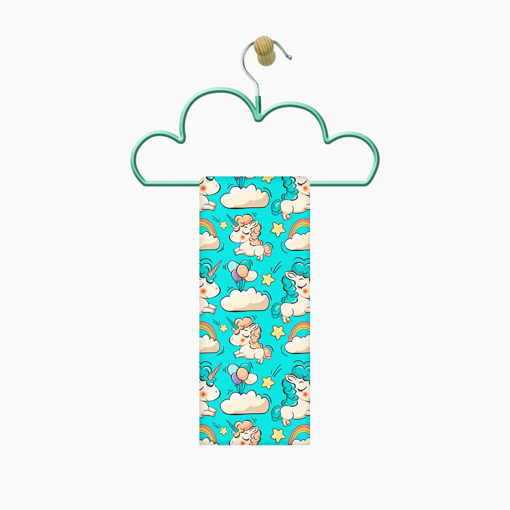 Пелюшка байка COSAS MINT UNICORN Бязь 80х100 см М'ятний