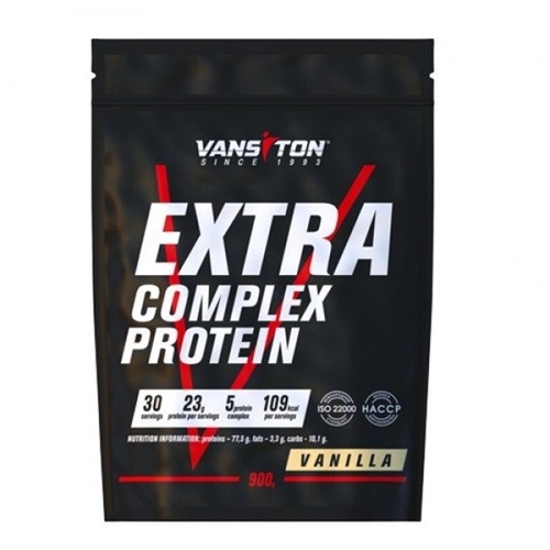 Протеин Vansiton Extra Complex Protein 900 g /30 servings/ Vanilla