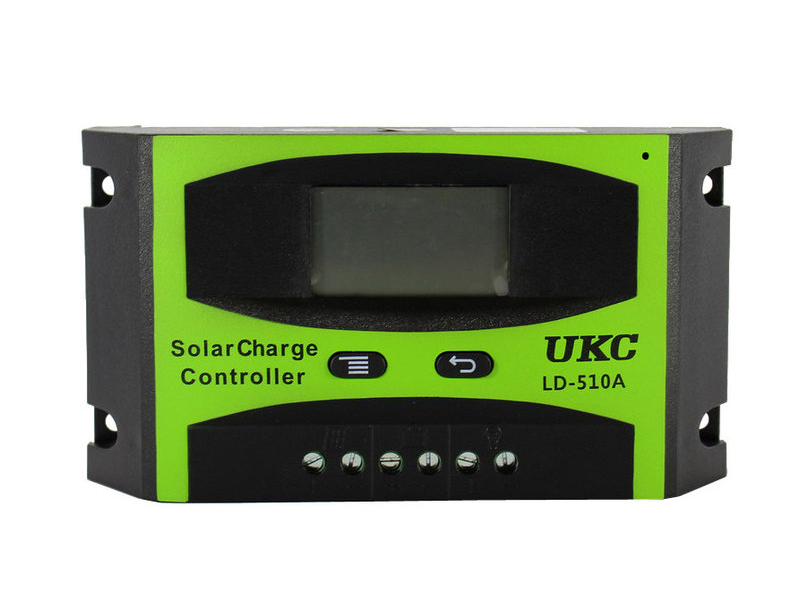 Контролер для сонячної батареї UKC LD-510A 10A Чорний (hub_np2_1212)