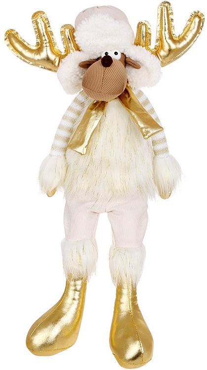 Декоративная игрушка Deer 55 см Кремово-золотой BonaDi DP232378
