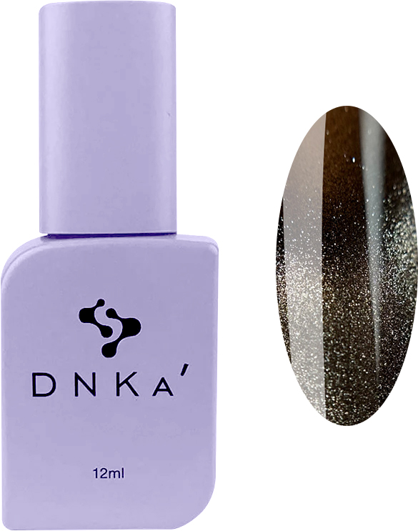 Гель-лак DNKA Bohemian Cat`s 145 Серебристый 12 мл (60172)