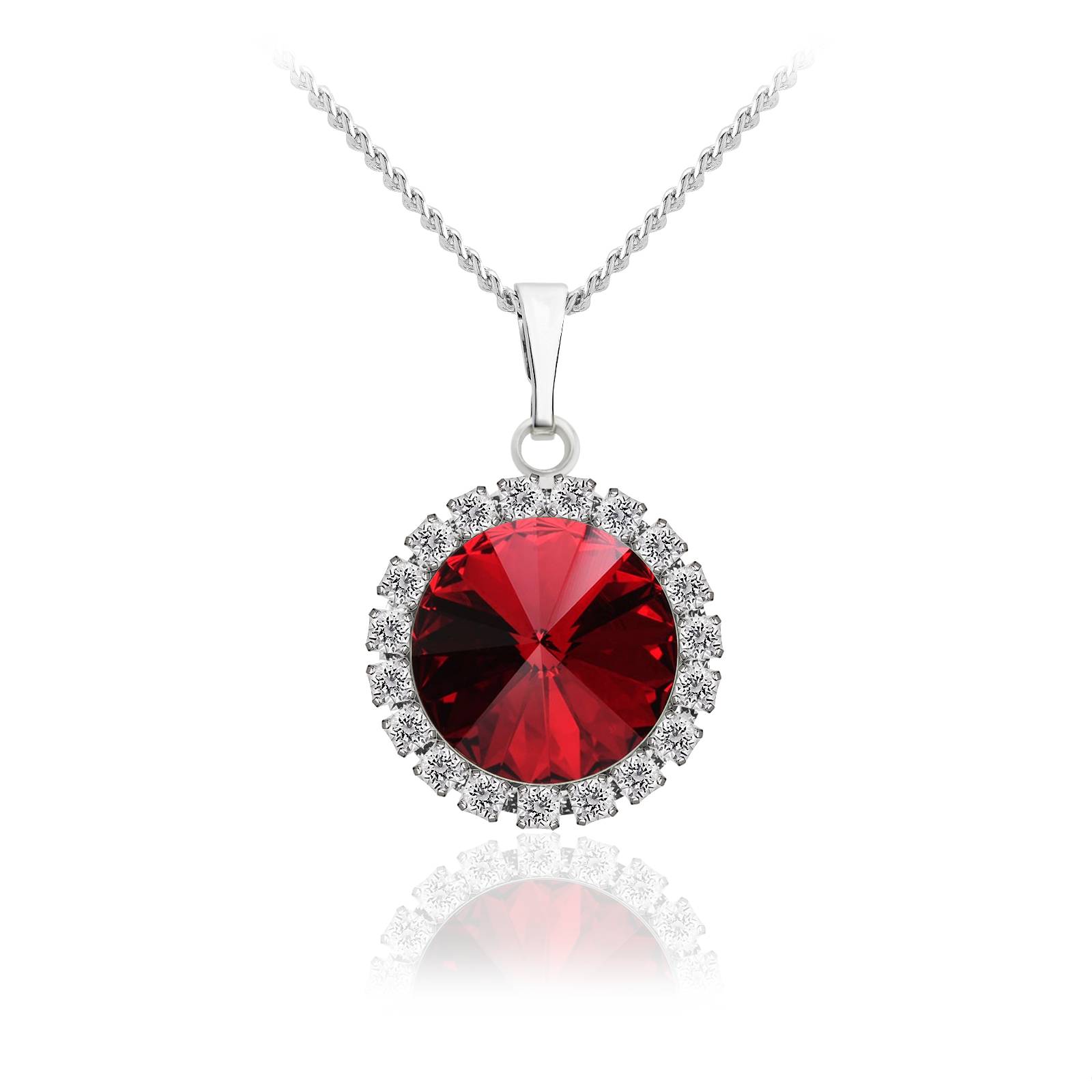 Підвіс з ланцюжком KOBI Rivoli Strass Ø 16 мм зі Swarovski (7430-3090-08-32)