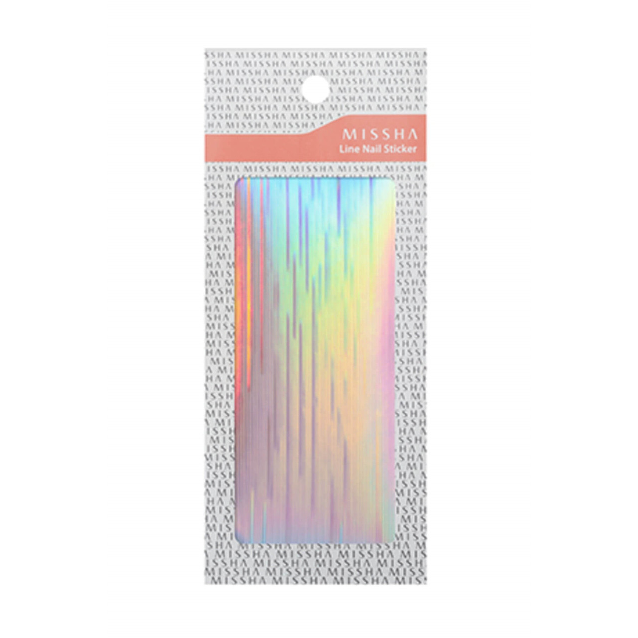 Лінійні стікери для нігтів Missha Line Nail Sticker Hologram 1 шт (8806185768719)