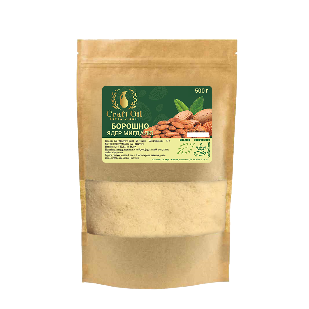 Мука миндаля Craft Oil 500 г (2471395199)