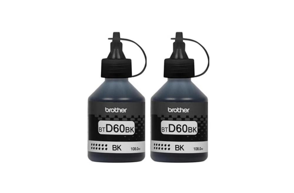 Чорнило Brother BTD60BK 108 мл 2 шт Black (13116)