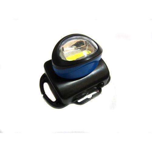 Налобный фонарь светодионый LED BL-536 COB Blue (005217b)
