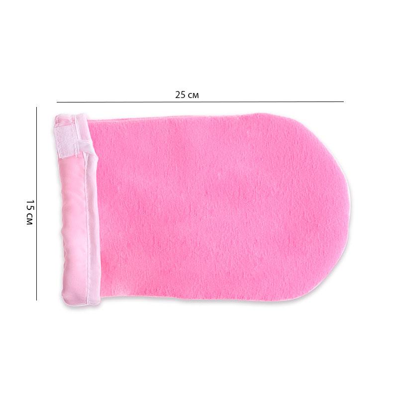 Перчатки для парафинотерапии Doll Wax 25х15 см Розовый (8829-33228)