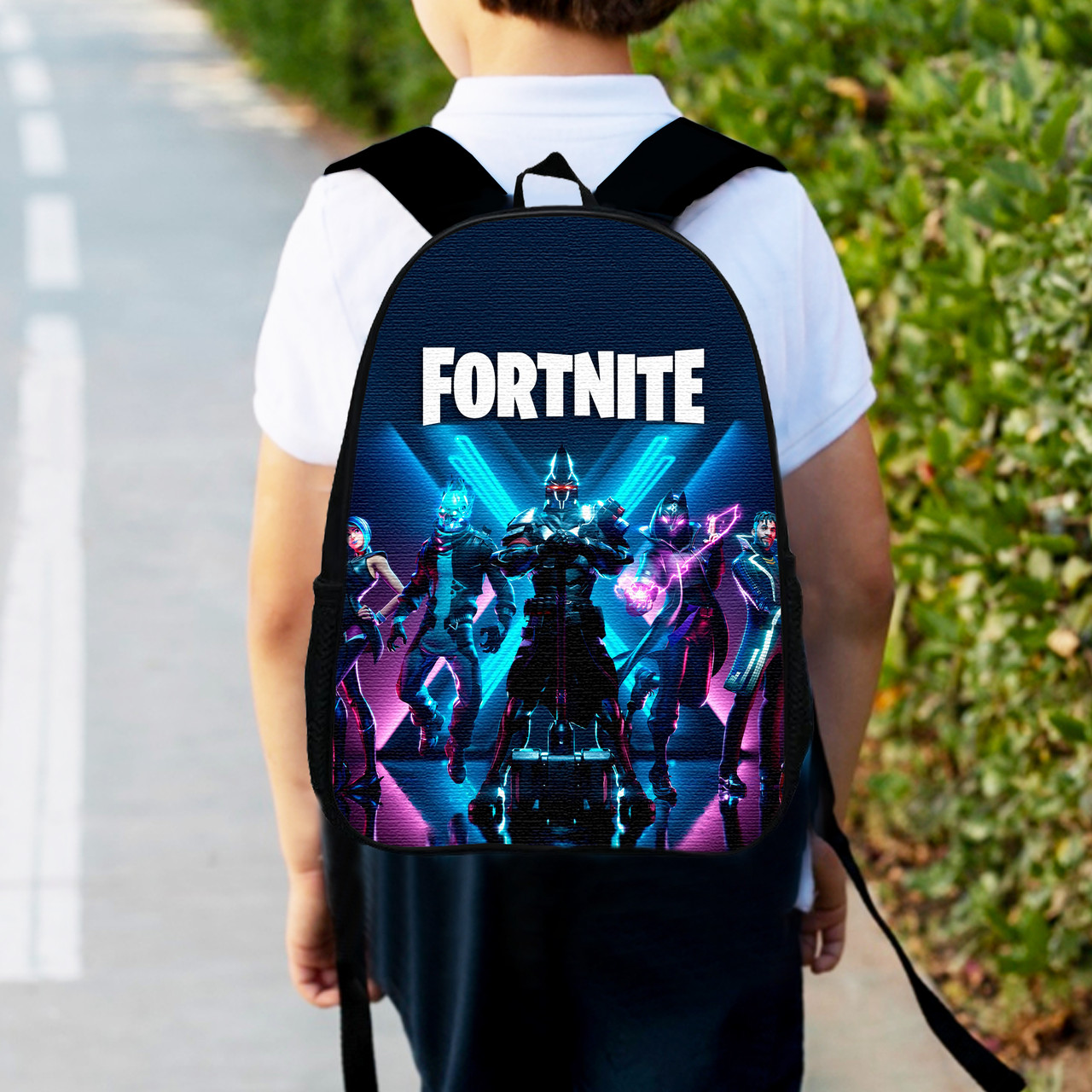 Дитячий рюкзак Fortnite 34х27х13 см, водонепроникний, різнокольоровий — арт. 2342422636
