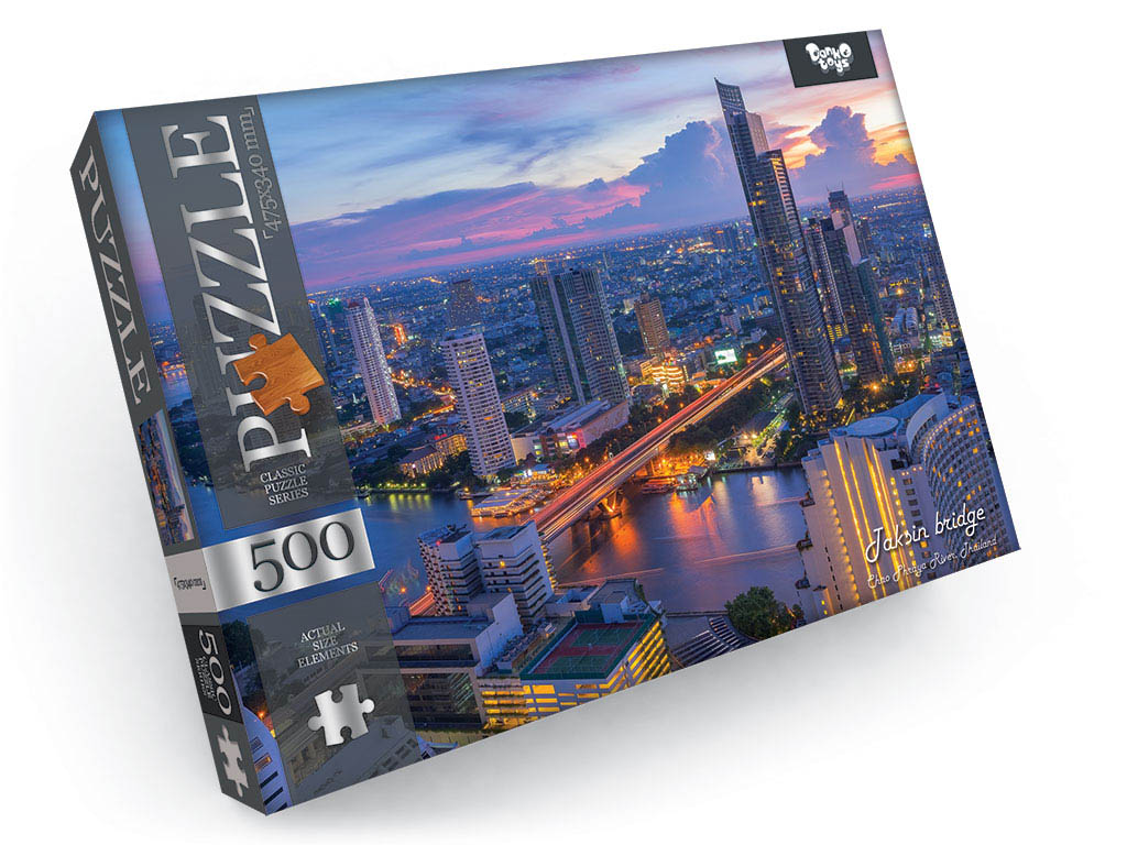 Пазли Dankotoys Міст Таксін Бангкок 500 елементів (C500-10-05)