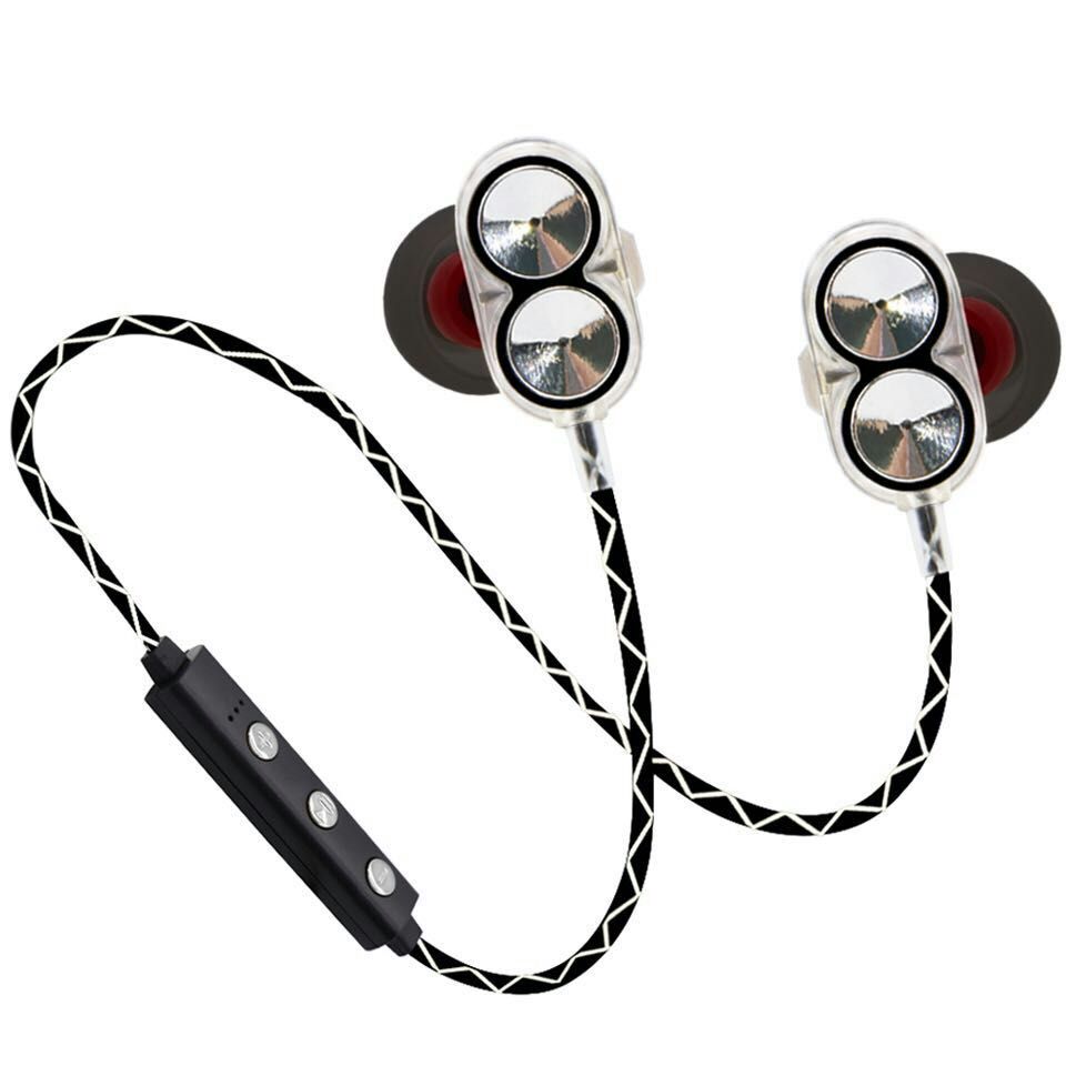Bluetooth навушники HOOK H-13 Dual Driver Сірий (hub_w14037_my)