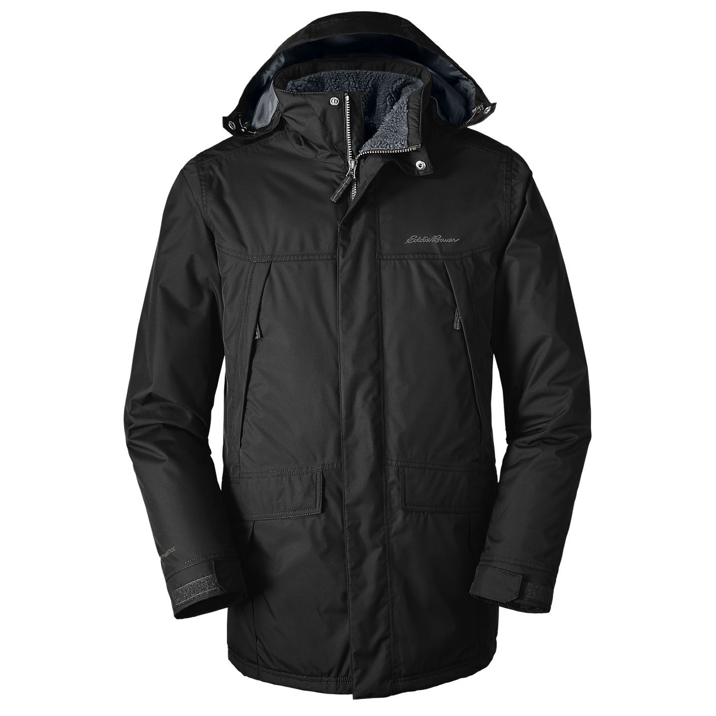 Куртка Eddie Bauer Mens Rainfoil Insulated Parka XL Чорна (6019BK-XL)
