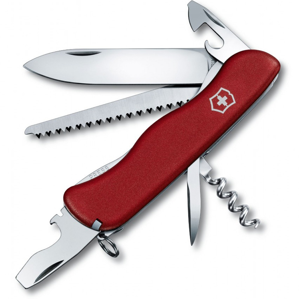 Складной швейцарский нож Victorinox Forester 11,1 см в блистере Красный (0.8363.B1)