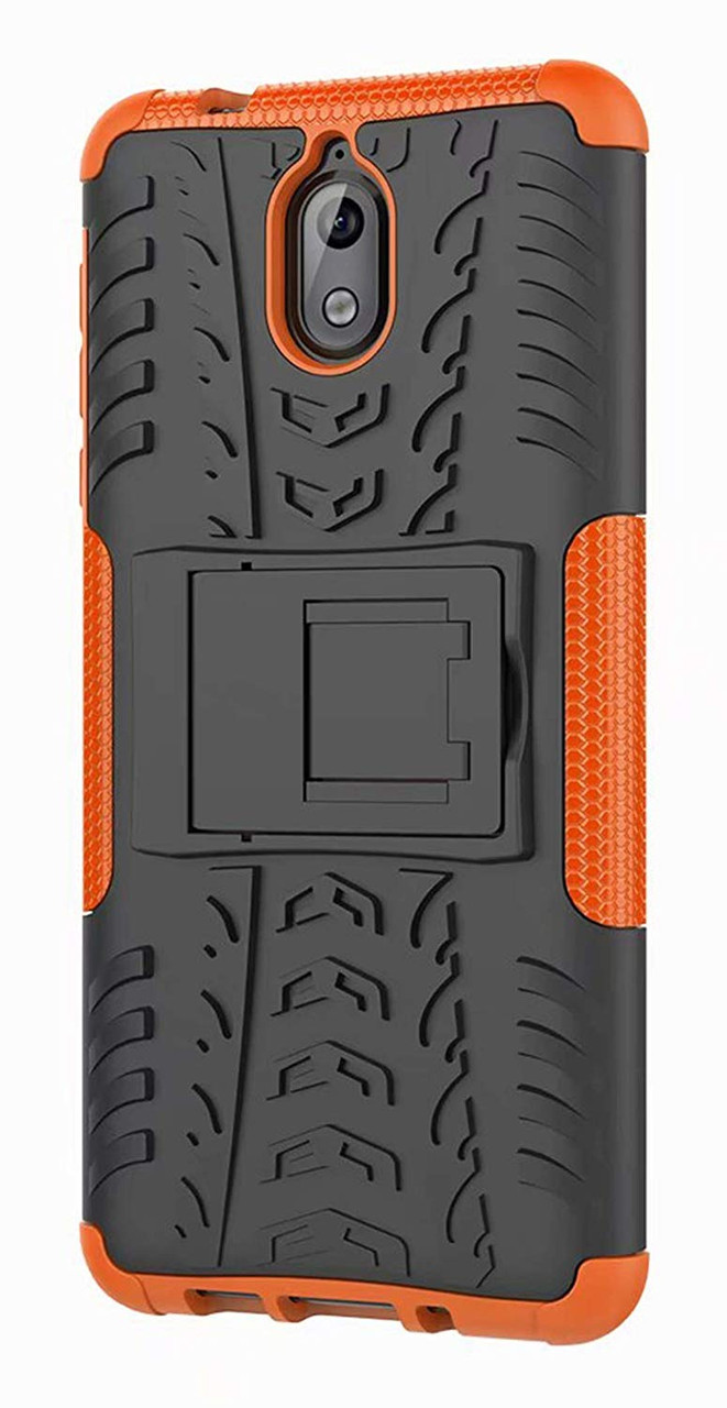 Чохол Armor Case для Nokia 3.1 Помаранчевий (hub_VUsp42136)