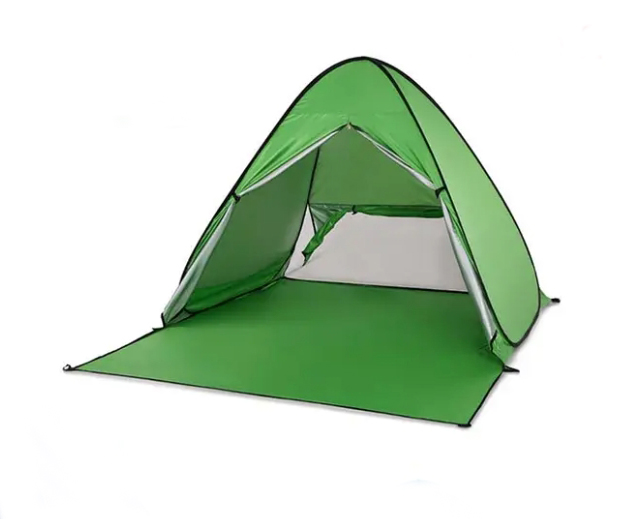 Пляжна палатка зі шторкою Feistel Easy Set-up GR 150х150х90 мм Зеленый