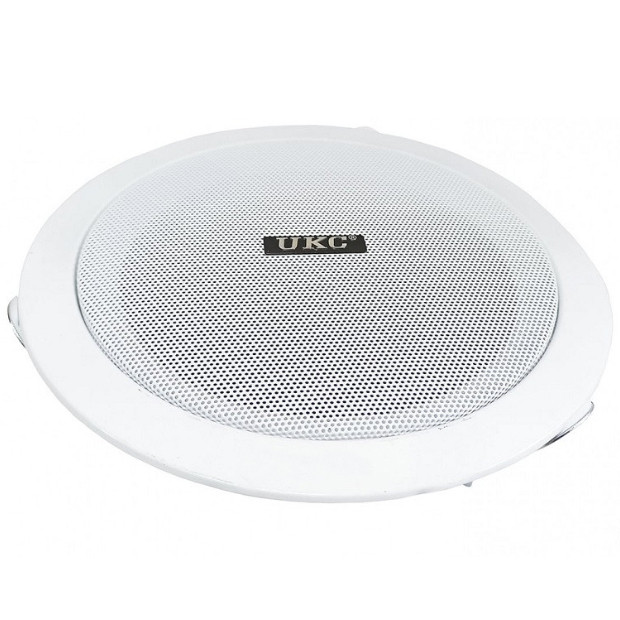 Акустика стельова вологостійка UKC CS-6500BM 6,5" Білий