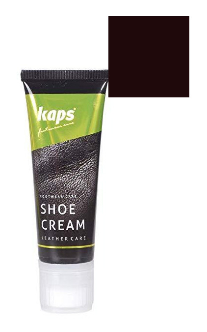 Крем для обуви Kaps Shoe Cream 75ml 106 Темно-коричневый