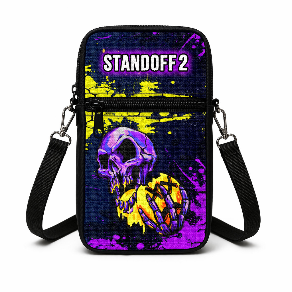 Дитяча сумка через плече Standoff 2 19x10x5 см, поліестер, різнокольорова