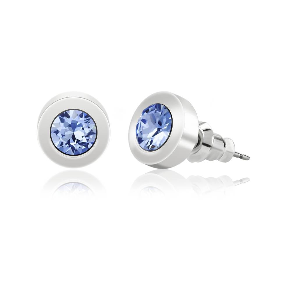 Пусети KOBI Tora із кристалами Swarovski Ø 4 мм (7440-2605-17-32)