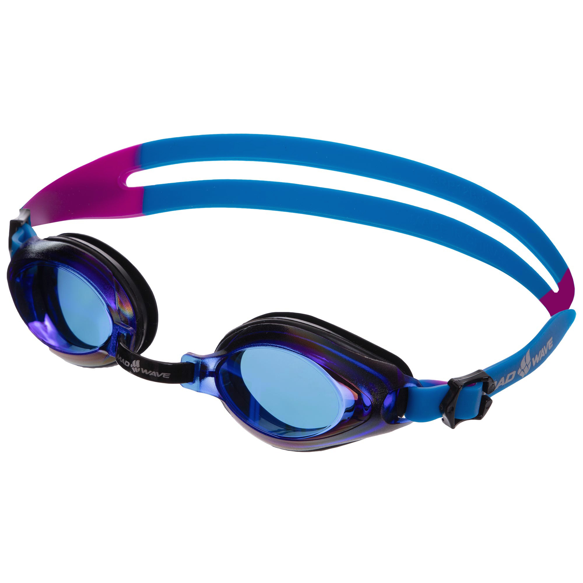 Очки для плавания детские MadWave M041505 Синий