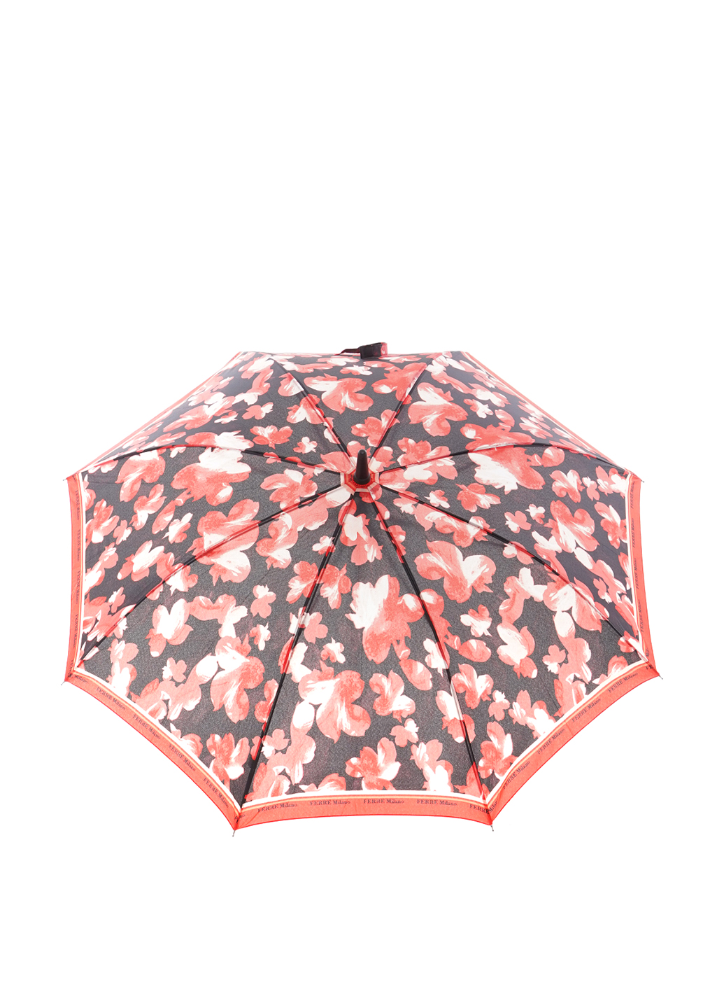 Жіноча парасолька-тростина Ferre Milano 2/F-D Чорно-червоний
