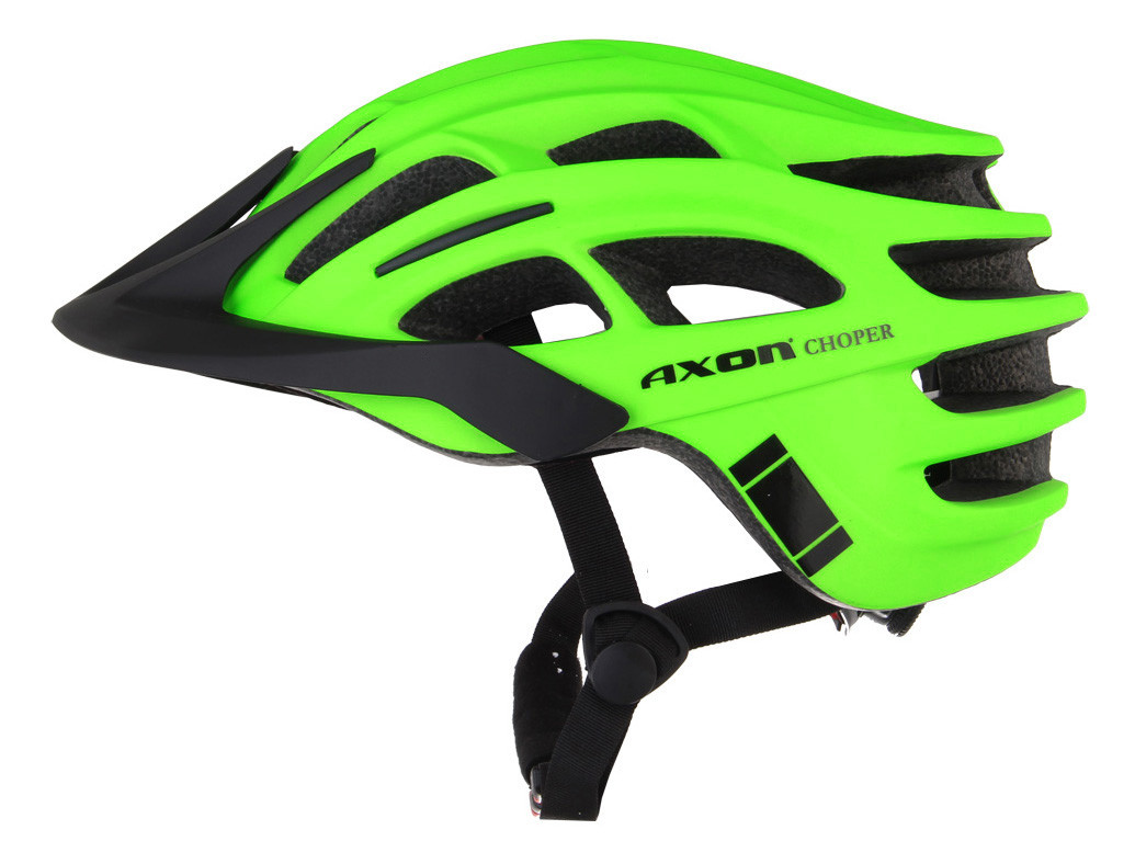 Шолом велосипедний P701052 Axon Choper L-XL Green (hub_jypt48648)