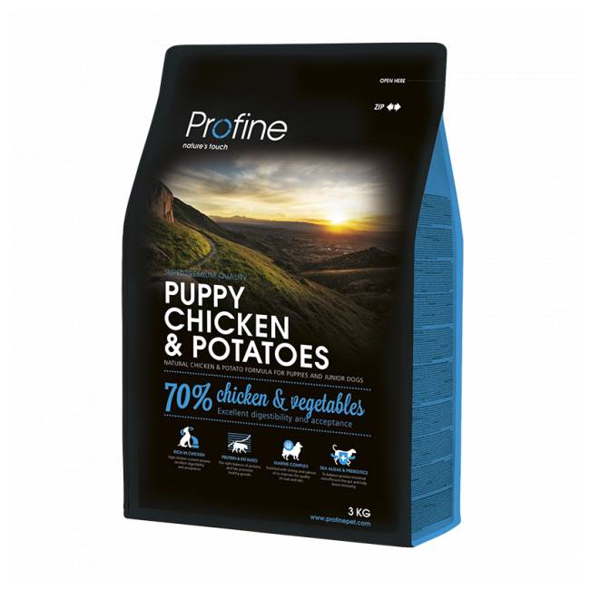 Сухой корм Profine Puppy Chicken  Potato 3 kg (д/щенков)