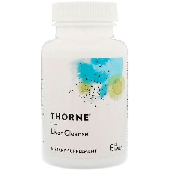 Комплекс для профилактики работы печени Thorne Research Liver Cleanse 60 Caps