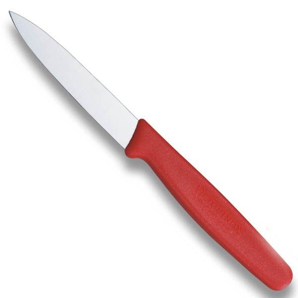 Кухонный нож Victorinox 80 мм Красный (5.0601)
