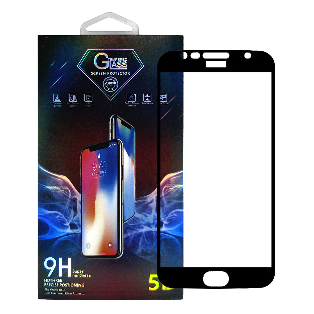 Защитное стекло Premium Glass 5D Full Glue для Motorola Moto G5s Black (arbc6146)