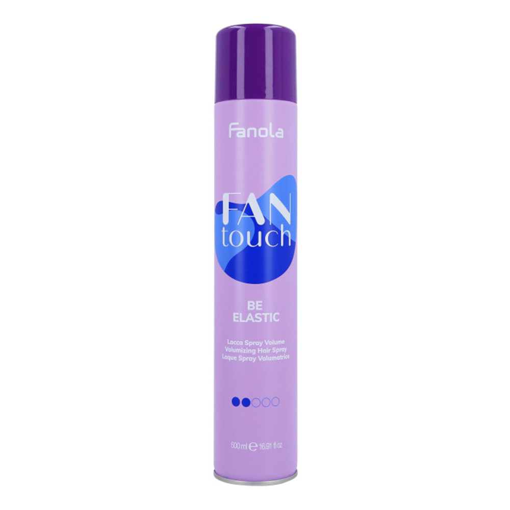 Лак для объема волос Fanola Fan Touch Be Elastic Lacquer Spray Volume 500 мл (8008277764559)