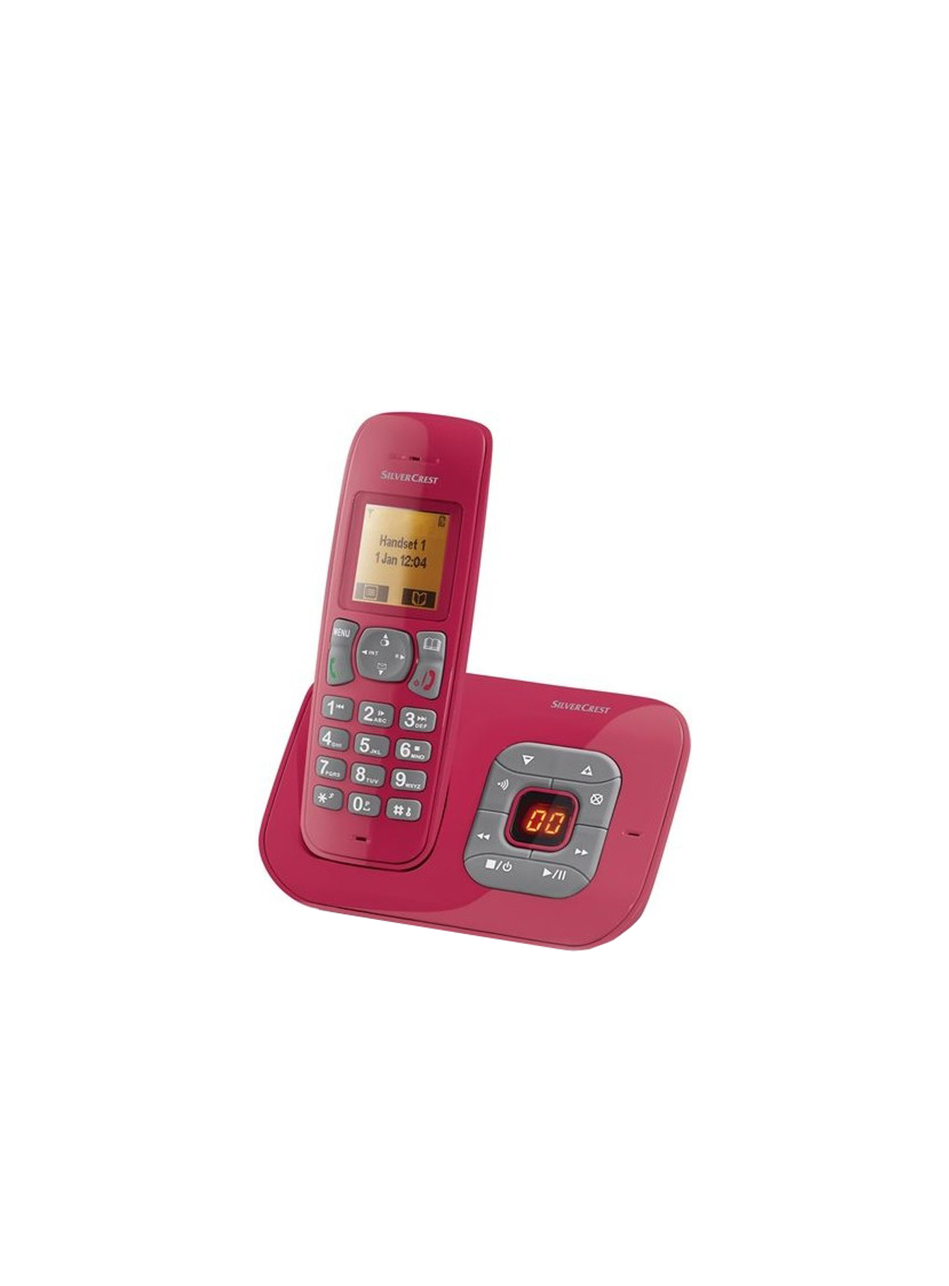 DECT-телефон червоний K03-550157