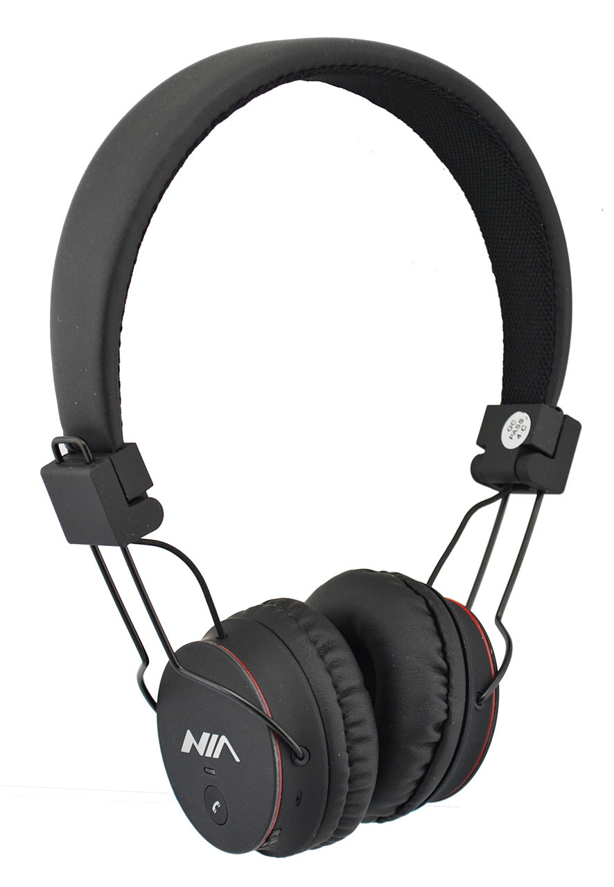 Беспроводные стерео наушники NIA X2 МР3 FM Bluetooth Black (np2_5857)