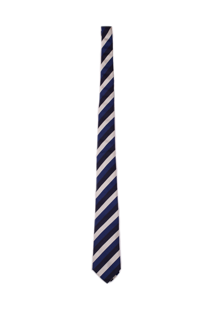 Краватка Moschino 55001 Синьо-сірий (2900056555012)