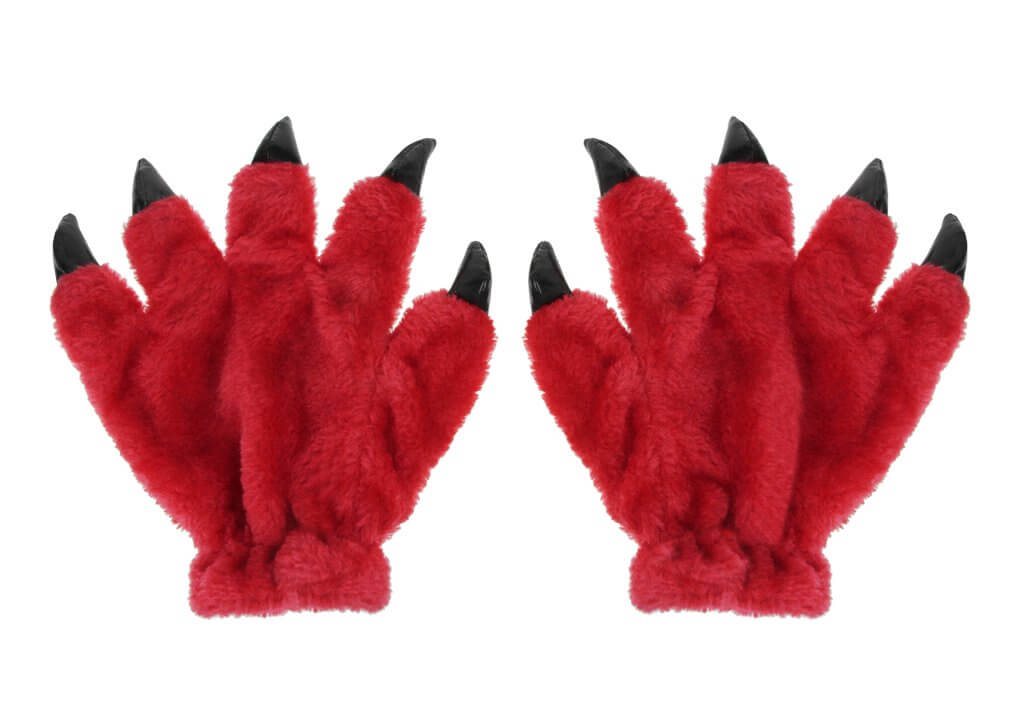 Перчатки-когти Kigurumba One Size Красный (P-KR)
