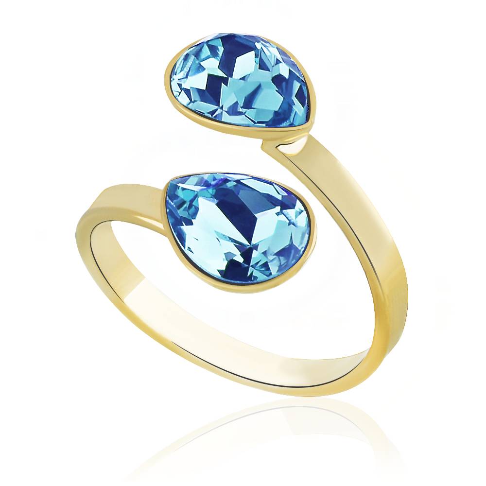 Кільце KOBI Nicoll з камінням Swarovski Регульований/Безрозмірне (7470-0893-03-35)