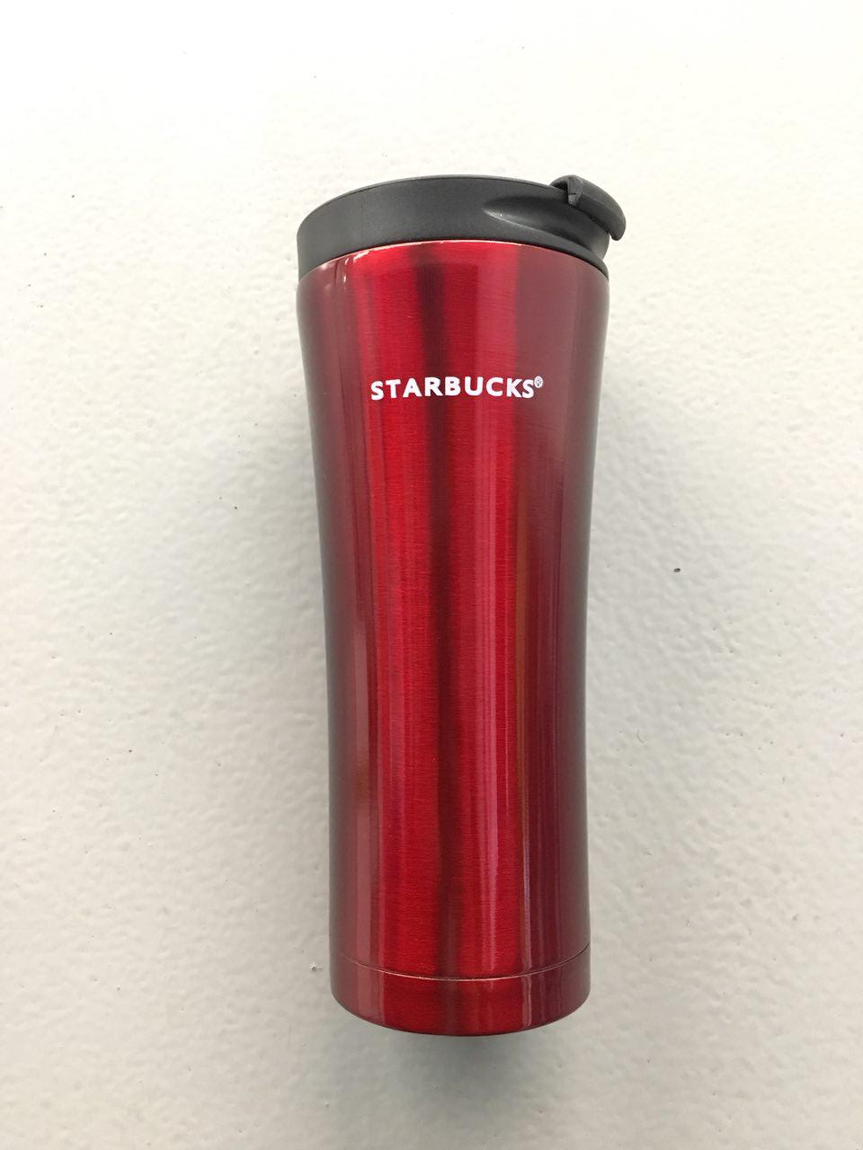 Термокружка Starbucks H 206 500 мл Красная